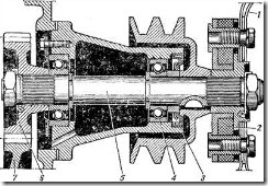 Привод вентилятора двигателя ЯМЗ-238